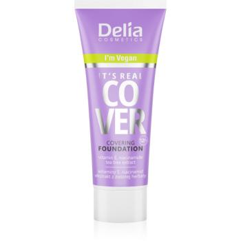 Delia Cosmetics It's Real Cover krycí make-up odtieň 203 Latte 30 ml