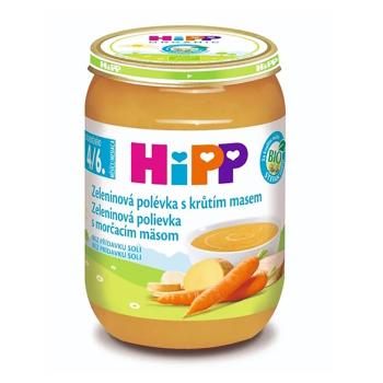 HiPP Polievka zeleninová s morčacím mäsom BIO 190 g