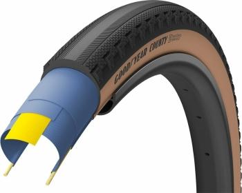 Goodyear County Ultimate Tubeless Complete 29/28" (622 mm) 40.0 Black/Tan Kevlarový Plášť na cestný bicykel