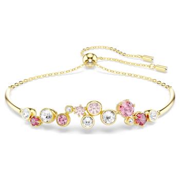 Swarovski Pôvabný pozlátený náramok s kryštálmi Constella 5722476