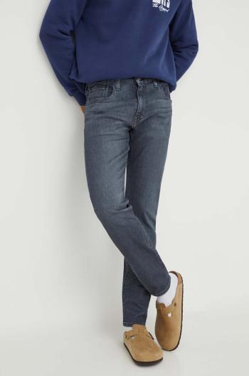 Rifle Levi's 512 SLIM pánske, tmavomodrá farba