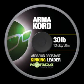 Korda šoková šnúra arma kord sinking braid 50 m - 30 lb