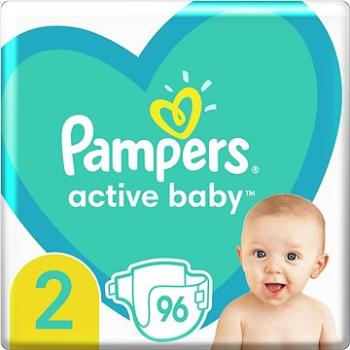 PAMPERS Active Baby veľkosť 2, (96 ks), 4 – 8 kg (8006540045787)