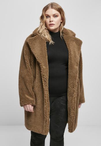 Urban Classics Ladies Oversized Sherpa Coat midground - L