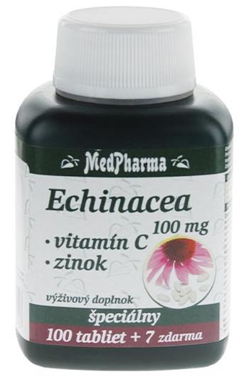 MEDPHARMA Echinacea 100 mg + Vitamín C + Zinok 107 tabliet