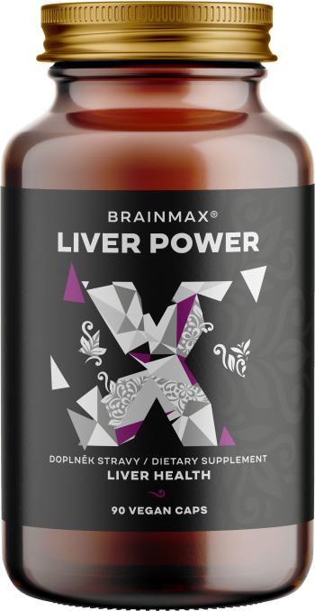 BRAINMAX Liver Power, komplex pro normální činnost jater 90 kapslí