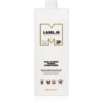 label.m Cool Blonde Conditioner hydratačný kondicionér neutralizujúci žlté tóny 1000 ml