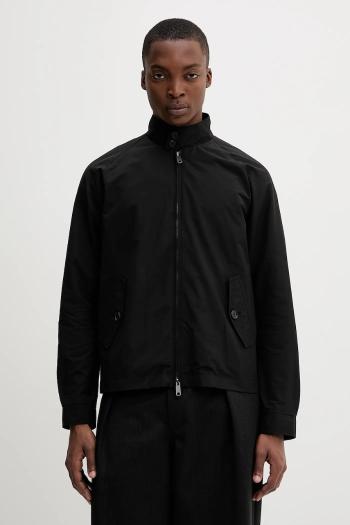 Bunda Baracuta G4 Cloth pánsky, čierna farba, prechodná, BRCPS1006