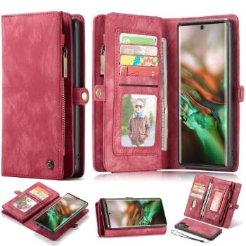 WALLET Obal s peňaženkou 2v1 Samsung Galaxy Note 10+ červený