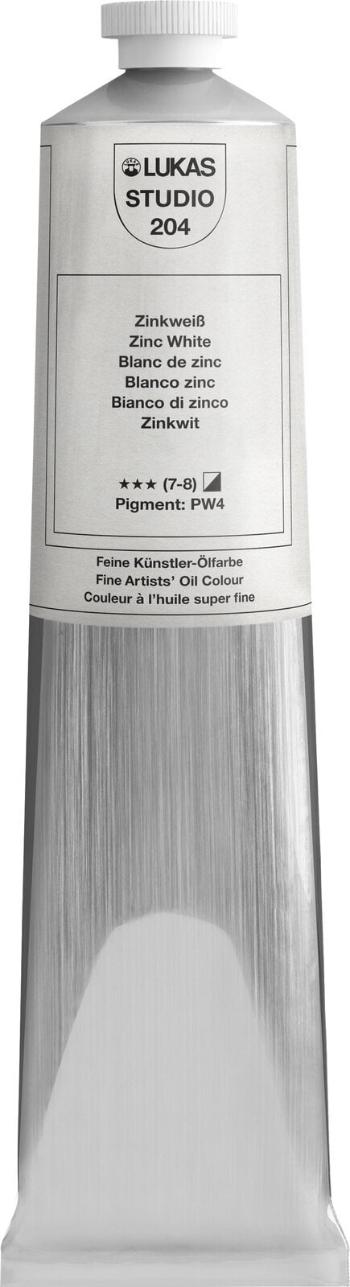 Lukas Studio Aluminium Tube Olejová farba Zinc White 200 ml 1 ks