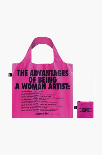 Príručná taška LOQI GUERRILLA GIRLS