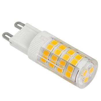 LED lámpa , égő , kukorica , G9 foglalat , 5 Watt , 320° , hideg fehér