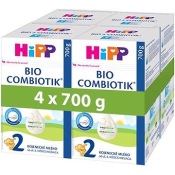 HiPP BIO Combiotik 2, od ukonč. 6. mesiaca,  4× 700 g (4062300401952)