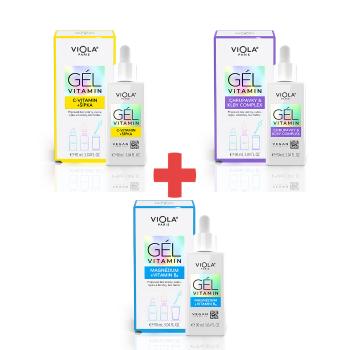 VIOLA GEL VITAMIN C-VITAMIN + SIPKA + CHRUPAVKY & KLBY COMPLEX + MAGNEZIUM + VITAMIN B6