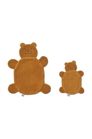 Detská plyšová hračka Liewood Janai Bear Cuddle Cloth 2-Pack 2-pak LW18147