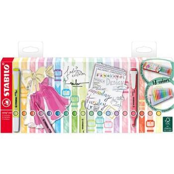 STABILO swing cool 18 ks deskset módna edícia (4006381565998)