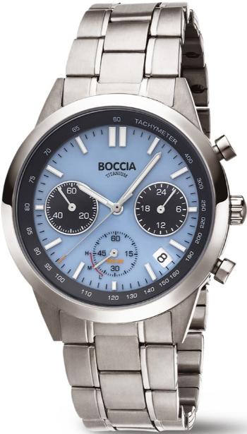 Boccia Titanium Chronograph Solar 3737-01