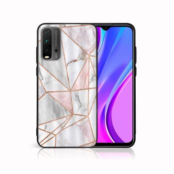 MY ART Ochranný obal Xiaomi Redmi 9T PINK MARBLE (143)