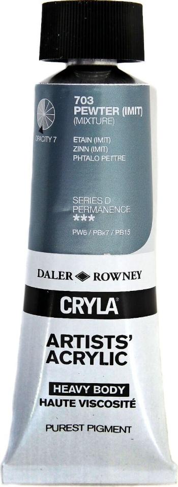Daler Rowney Cryla Artists’ Akrylová farba Pewter 75 ml 1 ks