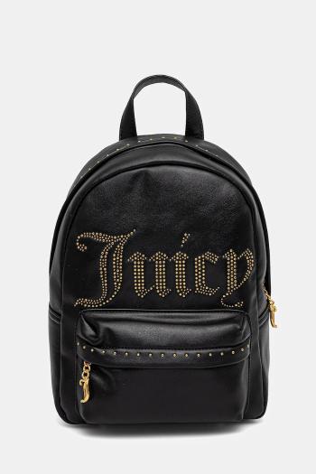 Ruksak Juicy Couture KIMBERLY PU dámsky, čierna farba, malý, jednofarebný, BEJQL8796WVP