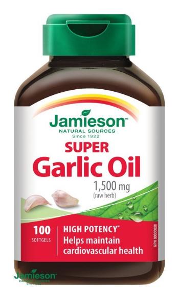 Jamieson Super Garlic Oil 100 kapsúl