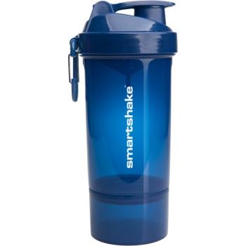 Smartshake Original2GO ONE športový šejker + zásobník farba Navy Blue 800 ml