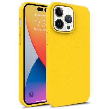 ECO RUBBER Ochranný obal Apple iPhone 14 Pro žltý