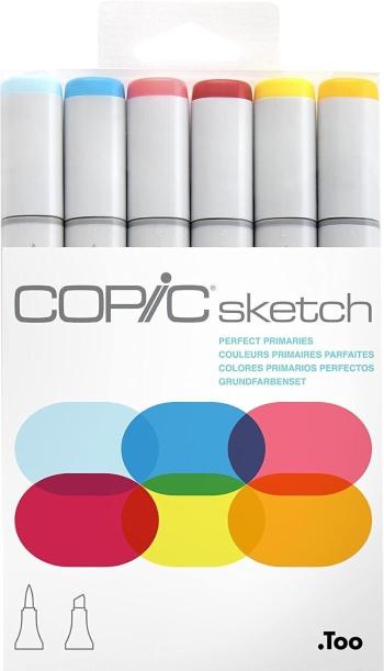 Copic Sketch Fixky Perfect Primaries 6 ks