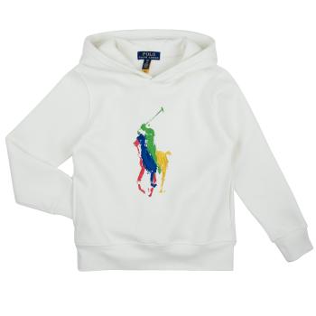 Polo Ralph Lauren  PO HOOD-KNIT SHIRTS-SWEATSHIRT  Mikiny Biela