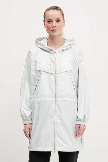 Bunda parka Napapijri Skidoo dámska, šedá farba, prechodná, NP0A4IFG2061