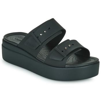 Crocs  CROCS BROOKLYN SANDAL LOWWDG W  Šľapky Čierna