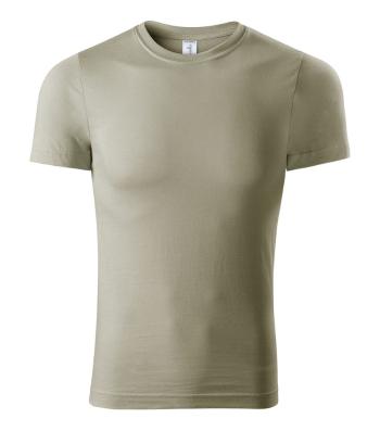 MALFINI Tričko Paint - Svetlá khaki | XS