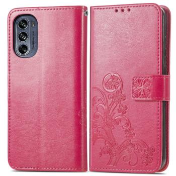 ART Peňaženkový kryt Motorola Moto G62 5G FLOWERS tmavoružový