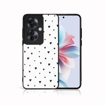 MY ART Ochranný kryt pre Oppo Reno11 F 5G BLACK HEARTS (167)