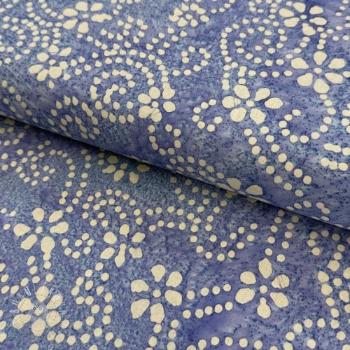 Bavlnená látka BATIK NEW design I lavender