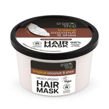 Organic Shop Hydratačná vlasová maska Tropical Coconut & Shea (Hair Mask Moisturising) 250 ml