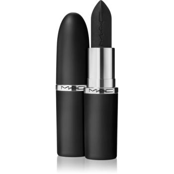 MAC Cosmetics MACximal Silky Matte Lipstick matný rúž odtieň Caviar 3,5 g