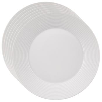Orion Sada porcelánových dezertných tanierov Monaline 6 ks, 19 cm