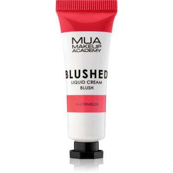 MUA Makeup Academy Blushed Liquid Blusher tekutá lícenka odtieň Watermelon 10 ml