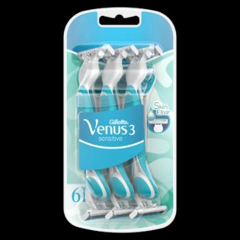 GILLETTE VENUS Simply Venus3 Sensitive Jednorázový holiaci strojček 6 ks