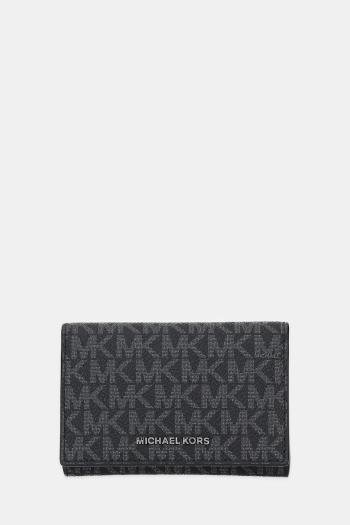 Peňaženka Michael Kors HUDSON pánska, čierna farba, 39T5LHDD6B
