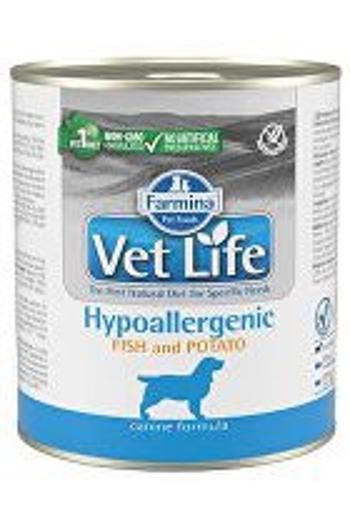 Vet Life Natural Dog Cons. Hypoaller Fish&Potato 300g