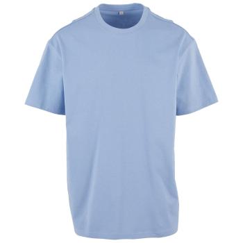 Build Your Brand Pánske tričko Heavy Oversize Tee - Svetlomodrá | XL