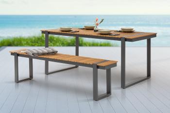 LuxD Dizajnová záhradná lavica Gazelle 180 cm Polywood