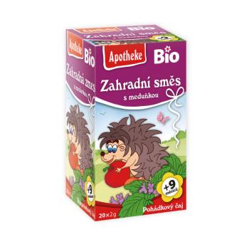 !X! Čaj dětský Zahradní směs s meduňkou 20 sáčků 40 g BIO   MEDIATE