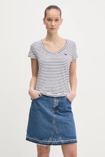 Tričko Superdry dámske, tmavomodrá farba, W1011381A-F7W