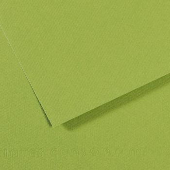CANSON MI-TEINTES - Buničinou farbený papier 475 - vert pomme, 50 ks