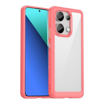 CRYSTAL Ochranný kryt pre Xiaomi Redmi Note 13 červený