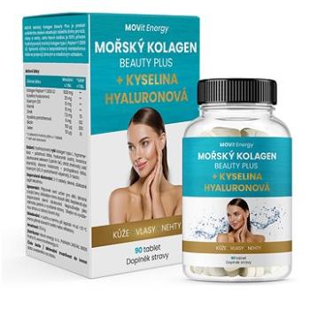 MOVit Morský Kolagén Beauty Plus + Kyselina hyaluronová 90 tbl. (4670379)
