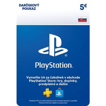 PlayStation Store – Kredit 5 EUR – SK Digital (SCEE-SK-00000500)